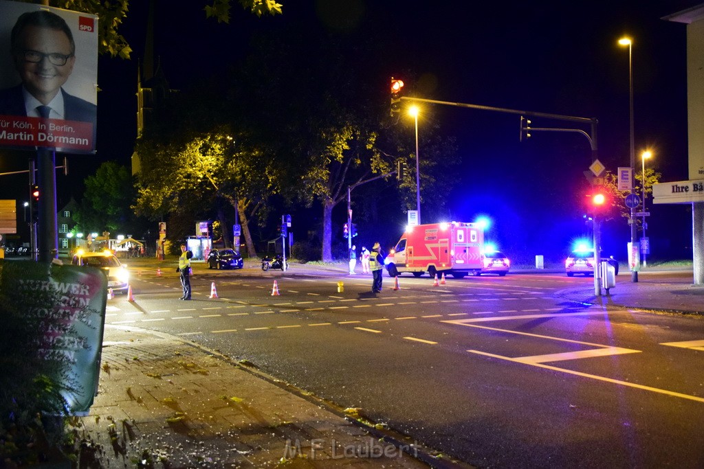 VU Pkw Krad Koeln Porz Wahn Frankfurterstr Heidestr P28.JPG - Miklos Laubert